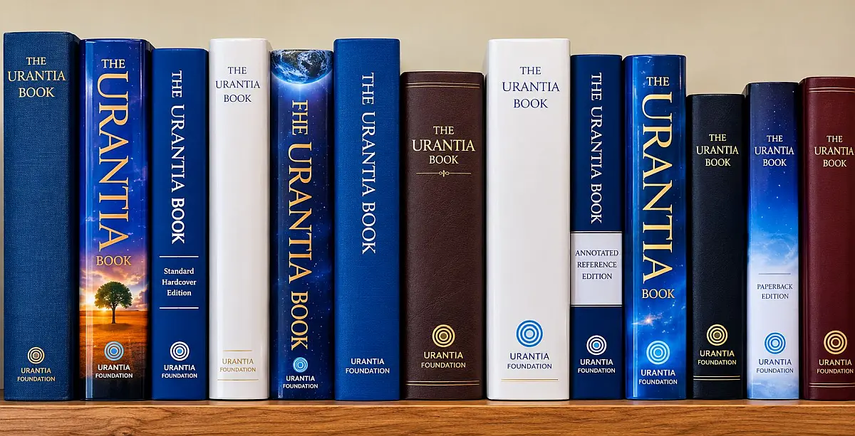 The Urantia Book comes in various covers and formats now.